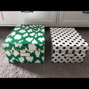 Kate Spade Storage Boxes